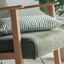 Fauteuil*alinea Fauteuil en tissu Loft - cèdre Vert
