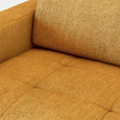 Fauteuil*alinea Fauteuil en tissu Monclar - argan Jaune