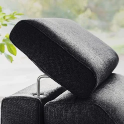 Fauteuil*alinea Fauteuil en tissu pop - Gris