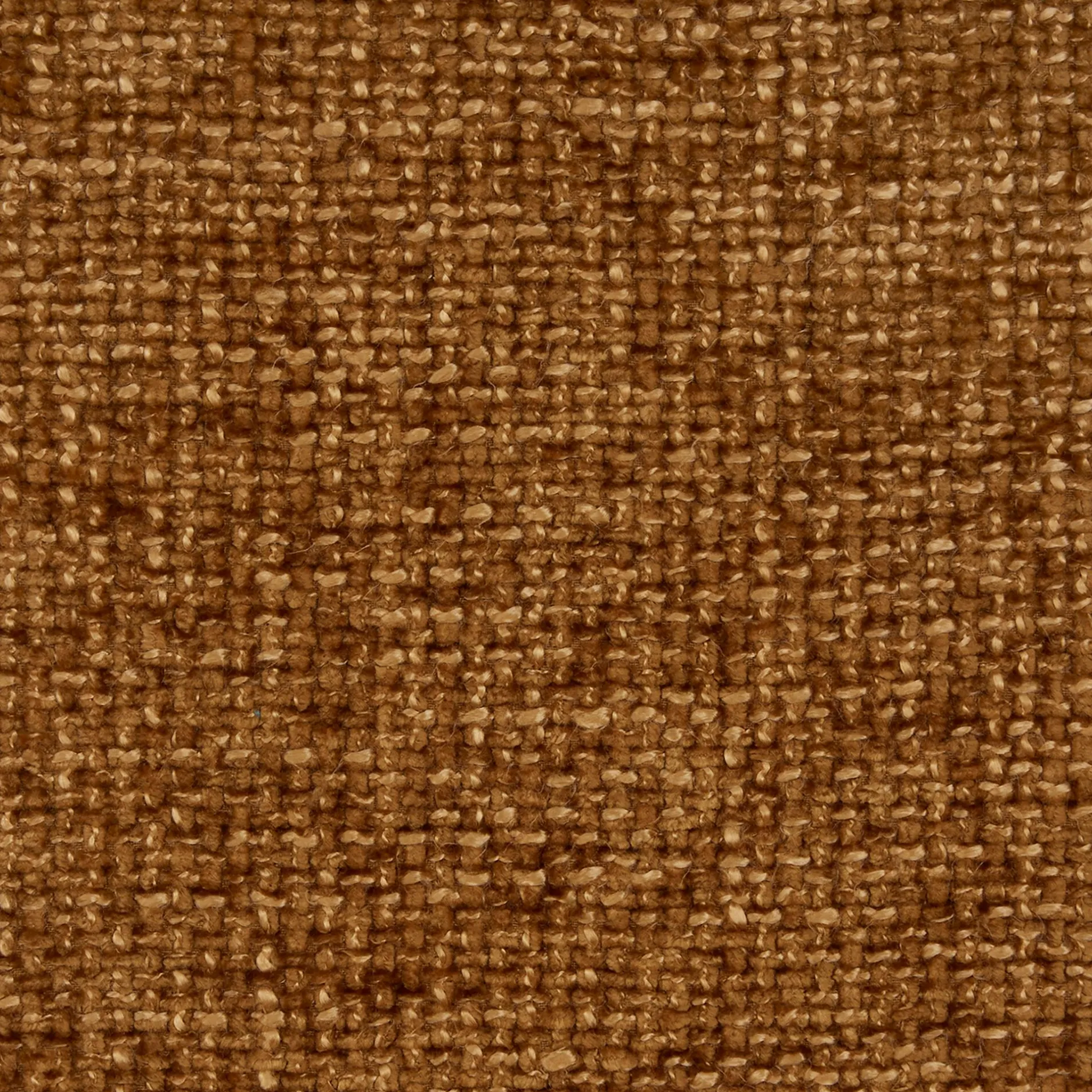 Fauteuil*alinea Fauteuil fixe en tissu chenille - Jaune argan