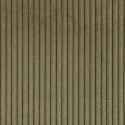 Fauteuil*alinea Fauteuil fixe en velours côtelé - cèdre Vert