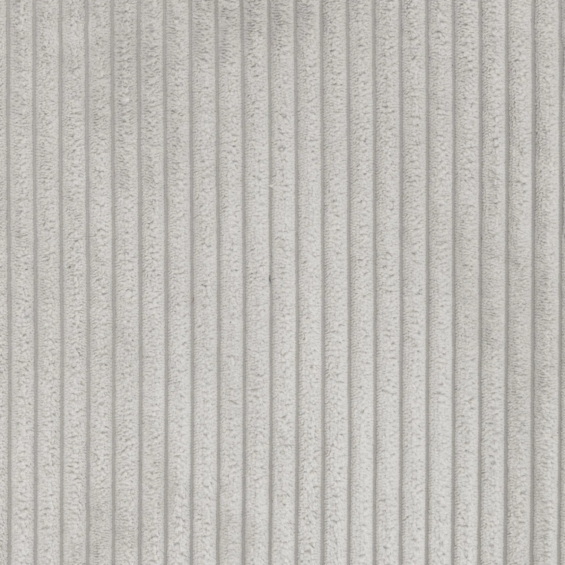 Fauteuil*alinea Fauteuil fixe en velours côtelé - borie Gris