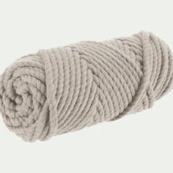 Loisirs Créatifs*alinea Fil coton macramé de 25m - écru Blanc