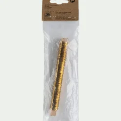 Loisirs Créatifs*alinea Fil fin en cuivre 28m - métallisé Doré