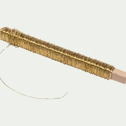 Loisirs Créatifs*alinea Fil fin en cuivre 28m - métallisé Doré