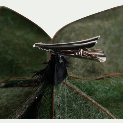 Suspension De Noël|Décoration À Suspendre*alinea Fleur à clip en feutre 23x21cm - Vert