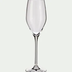 Verre À Pied|Flûte Et Coupe De Champagne*alinea Flûte à champagne en cristallin 17cl - Transparent