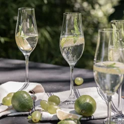 Verre À Pied|Flûte Et Coupe De Champagne*alinea Flûte à champagne en verre 20cl - Transparent