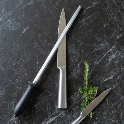 Couteau De Cuisine*alinea Fusil à aiguiser professionnel avec mèche en diamant - Noir