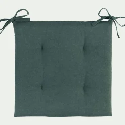 Galette Chaise Exterieur|Galette De Chaise*alinea Galette de chaise de jardin en tissu déperlant motifs pins d'Alep - cèdre Vert