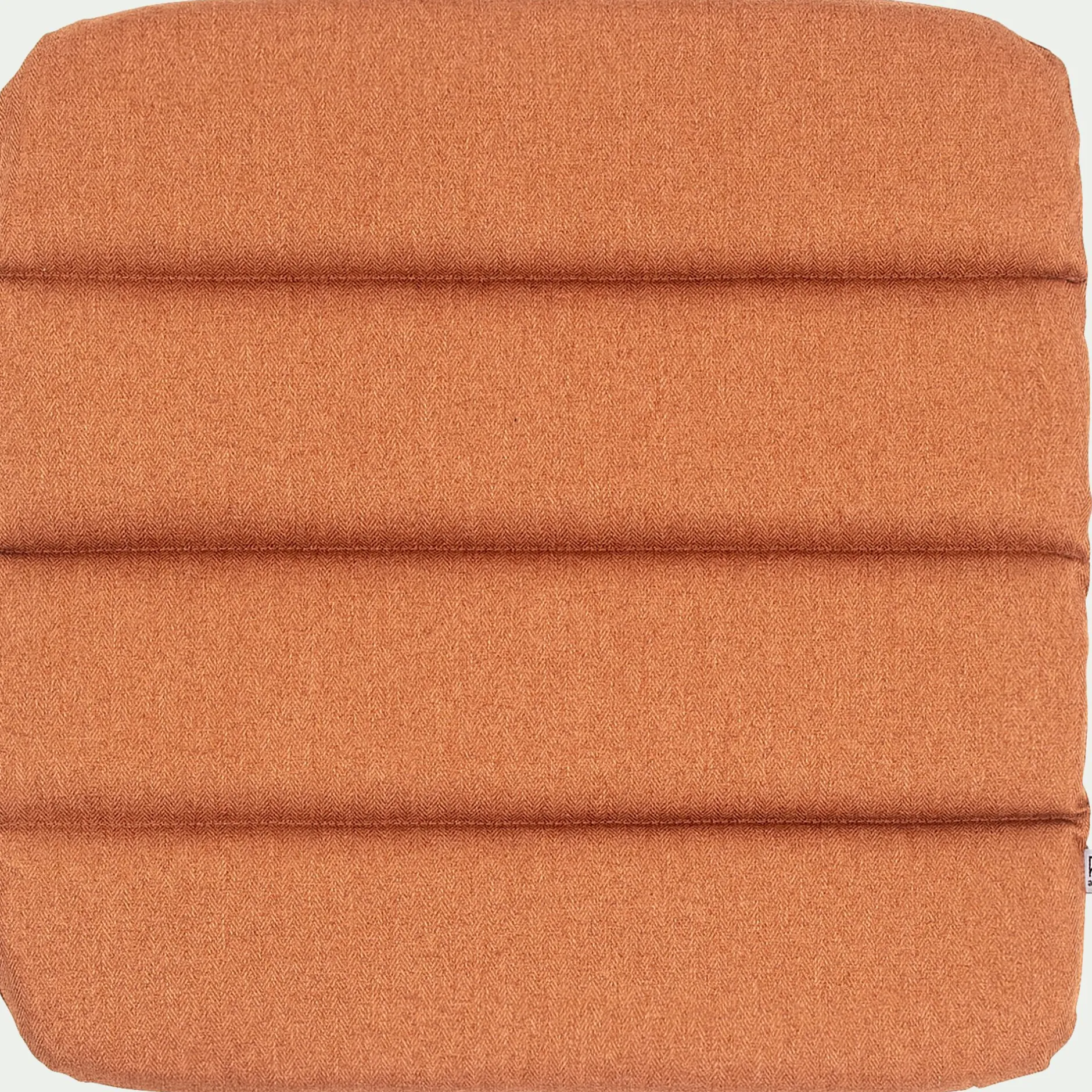 Galette Chaise Exterieur*alinea Galette de chaise indoor & outdoor en tissu déperlant - rustrel Marron