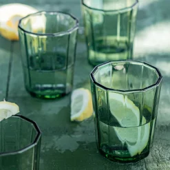 Verre À Eau*alinea Gobelet bas en verre 25cl - Vert