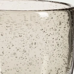 Verre À Eau*alinea Gobelet en verre bullé 35cl - Gris