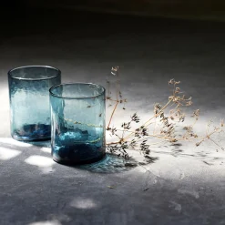 Verre À Eau*alinea Gobelet en verre 40cl - Bleu