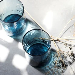 Verre À Eau*alinea Gobelet en verre 40cl - Bleu