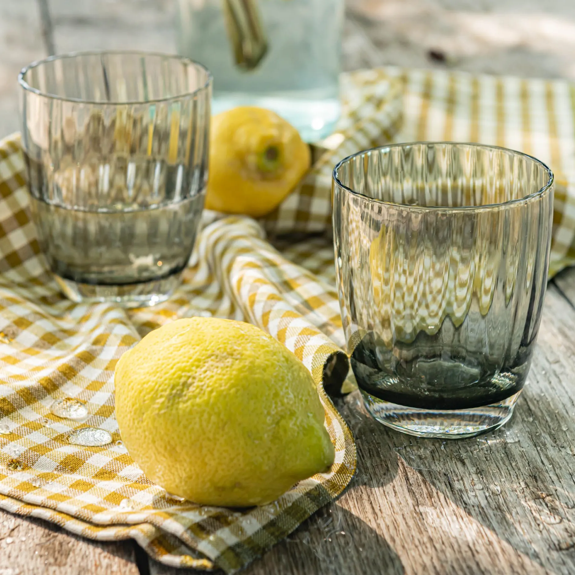 Verre À Eau*alinea Gobelet en verre 31cl - Gris