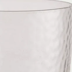 Verre À Eau*alinea Gobelet en verre martelé 33,5cl - Transparent