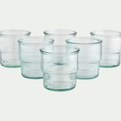 Verre À Eau*alinea Gobelet en verre recyclé 20cl - Transparent