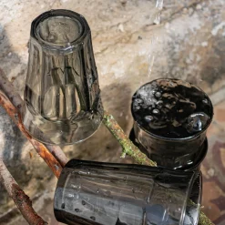 Verre À Eau*alinea Gobelet haut en verre 36cl - Gris