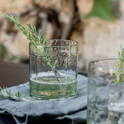 Verre À Eau*alinea Gobelet texturé en verre 34cl - Transparent