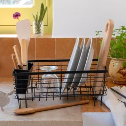 Aménagement Meuble Cuisine*alinea Égouttoir en métal Noir