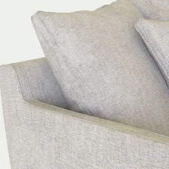 Fauteuil|Petit Canapé*alinea Grand fauteuil fixe en tissu monclar - roucas Beige