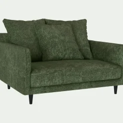 Fauteuil|Petit Canapé*alinea Grand fauteuil fixe en tissu genesis - cèdre Vert