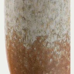 Vase|Vase Et Branchage De Noël*alinea Grand soliflore en céramique H22,4cm - Marron