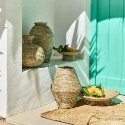 Vase*alinea Grand vase en jonc de mer H41cm - Naturel