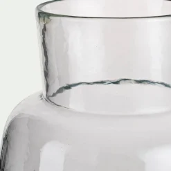 Vase*alinea Grand vase en verre trouble D20xH24cm - Transparent