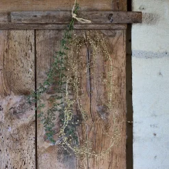 Guirlande De Noël*alinea Guirlande de Noël à perles en fer L183cm - Doré