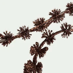 Guirlande De Noël*alinea Guirlande de noël de pin en plastique L150cm Marron