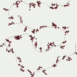 Guirlande De Noël*alinea Guirlande de Noël imitation baies s 183cm Rouge