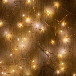 Guirlande De Noël*alinea Guirlande lumineuse à gouttes L1000cm - Blanc