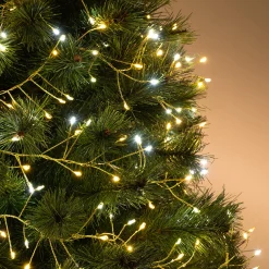 Guirlande De Noël*alinea Guirlande lumineuse grappe L6m - Doré