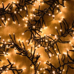 Guirlande De Noël*alinea Guirlande lumineuse grappe 5,60m - Jaune