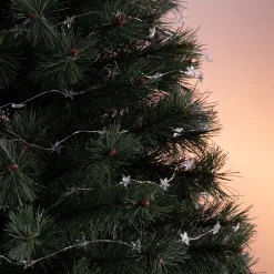 Guirlande De Noël*alinea Guirlande lumineuse étoiles L295cm - Argenté
