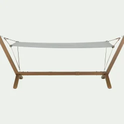Hamac*alinea Hamac en acier effet teck - Beige
