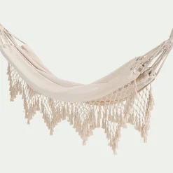 Hamac*alinea Hamac en polycoton - écru Blanc