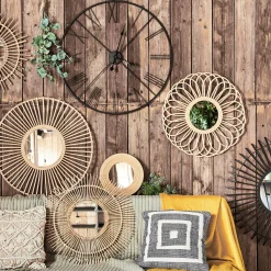 Horloge*alinea Horloge murale en fer D60cm Noir