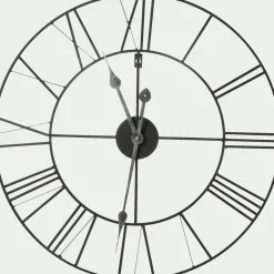 Horloge*alinea Horloge murale en métal D60cm - Noir