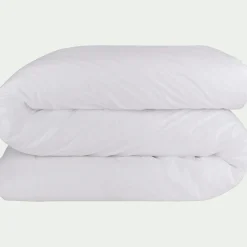 Housse De Couette*alinea Housse de couette en coton 240x220cm - Blanc