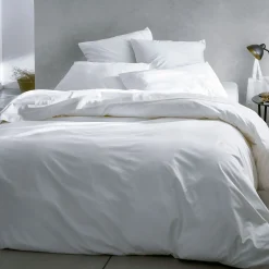 Housse De Couette*alinea Housse de couette en coton 240x220cm - Blanc