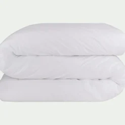Housse De Couette*alinea Housse de couette en coton 240x220cm - Blanc