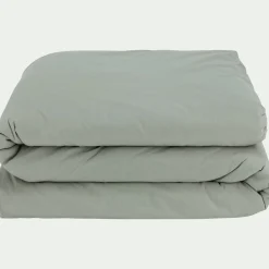 Housse De Couette*alinea Housse de couette en coton 140x200cm - olivier Vert