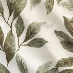 Housse De Couette*alinea Housse de couette en coton motif végétal 240x220cm - Vert