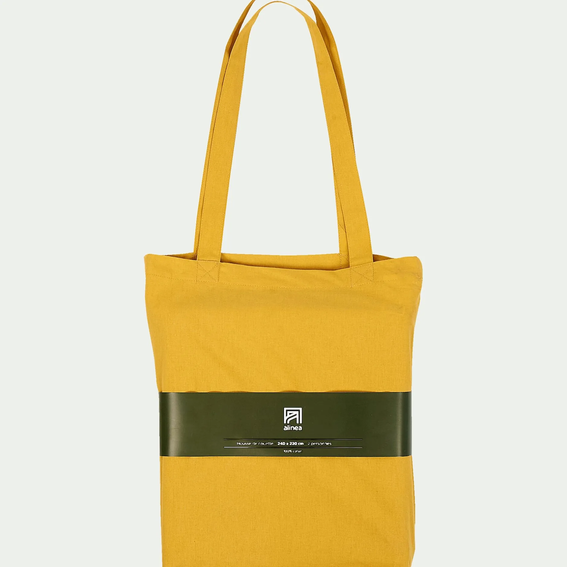 Housse De Couette*alinea Housse de couette en coton - genet 240x220cm Jaune