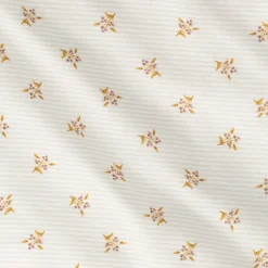 Housse De Couette*alinea Housse de couette en lin et coton motif argan 240x220cm - Jaune