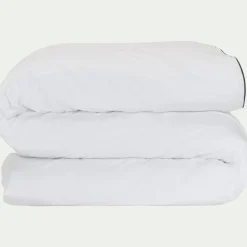 Housse De Couette*alinea Housse de couette en percale de coton 260x240cm - Blanc
