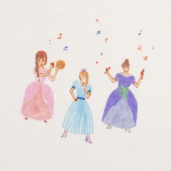 Bureau Enfant|Linge De Lit Enfant*alinea Housse de couette enfant 140x200cm et 1 taie d'oreiller 63x63cm motif princesse en coton - Blanc